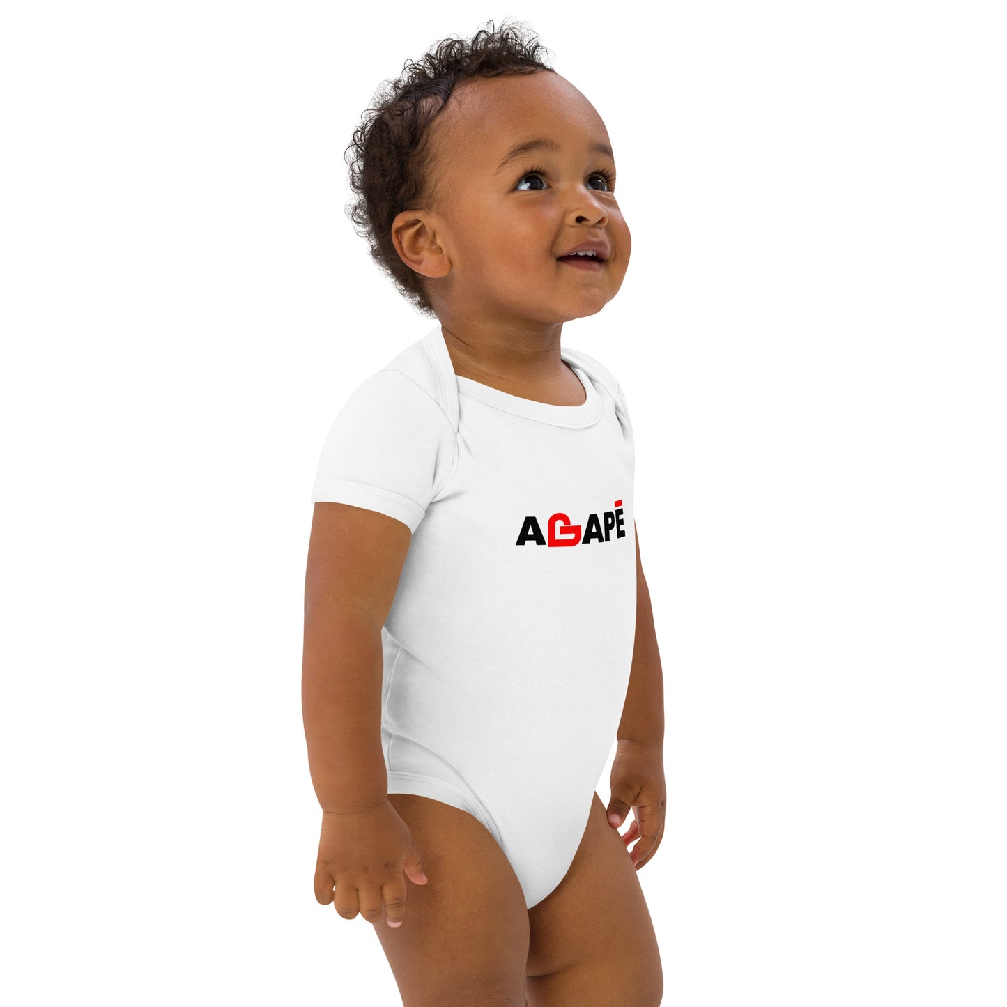 Agape Organic cotton baby bodysuit