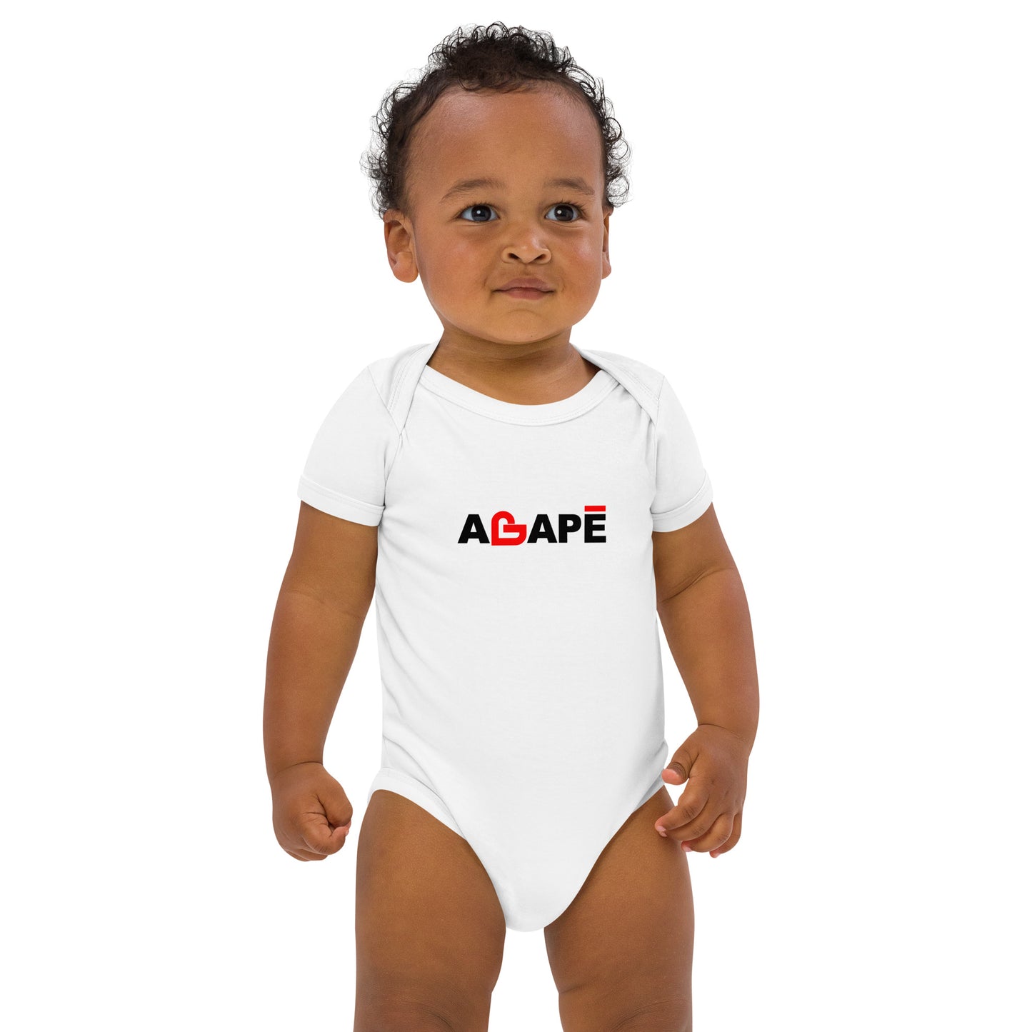 Agape Organic cotton baby bodysuit