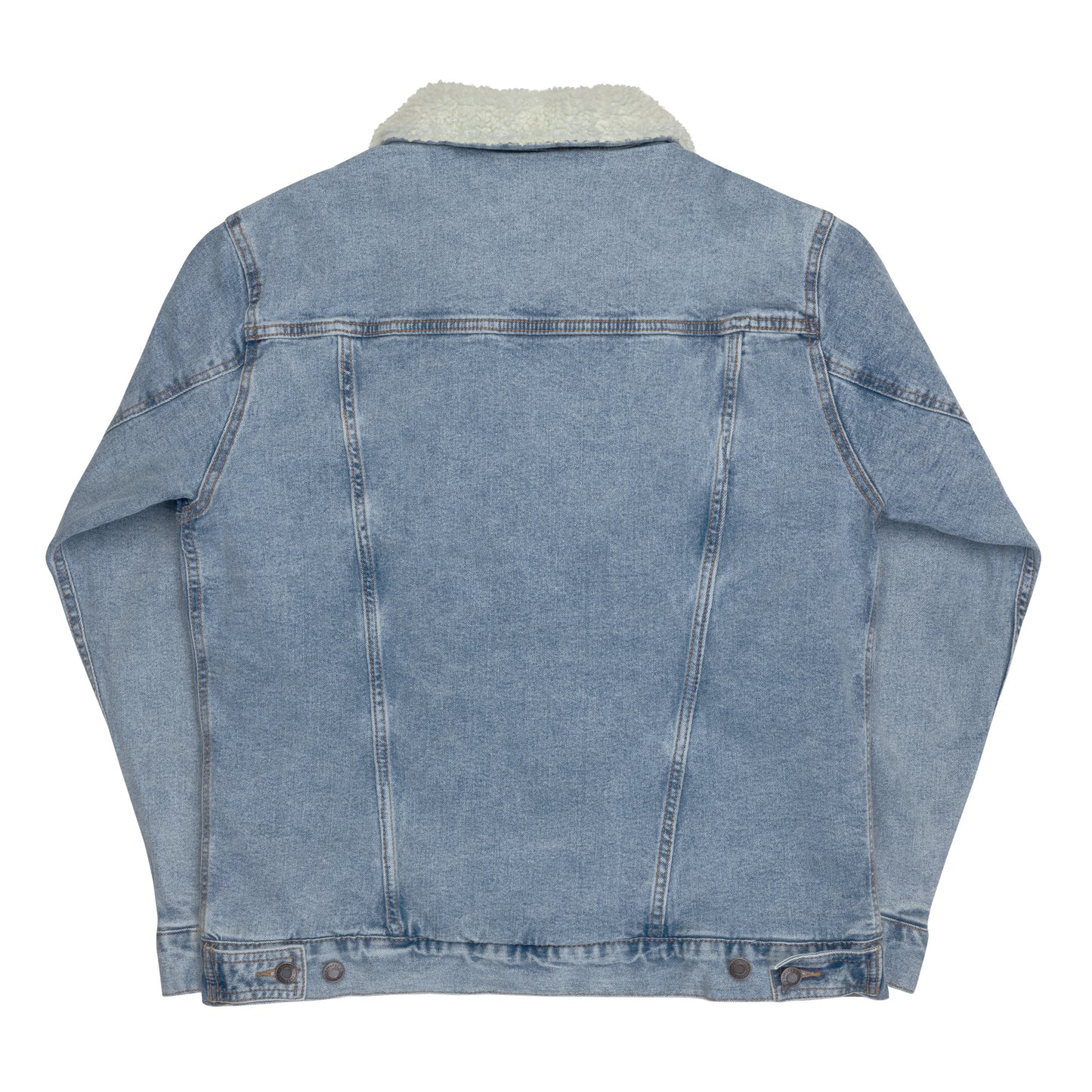 Agape denim sherpa jacket